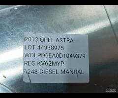 CENTRALINA MOTORE ECU OPEL ASTRA 2013 1.3 DIESEL 7 - 14