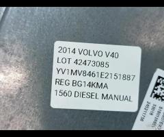 CENTRALINA MOTORE ECU VOLVO V40 2014 1.6L DIESEL 8 - 12