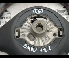VOLANTE MULTIFUNZIONE IN PELLE NERO/ROSSO BMW 1 F2 - 24