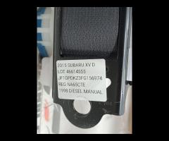 CINTURA DI SICUREZZA ANTERIORE DESTRA DX SUBARU XV - 13