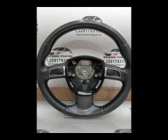 VOLANTE SPORTIVO MULTIFUZIONE IN PELLE NERO 2010 A