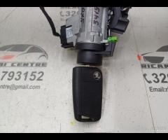 BLOCCHETTO ACCENSIONE CON CHIAVE SKODA KAMIQ 2023 - 7