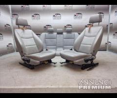 SEDILI IN PELLE GRIGIA BMW SERIE 3 E90 BERLINA