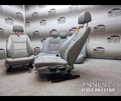 SEDILI IN PELLE GRIGIA BMW SERIE 3 E90 BERLINA
