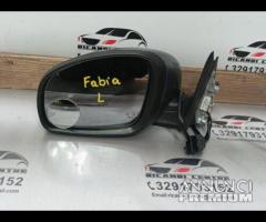 SPECCHIETTO RETROVISORE SINISTRA SKODA FABIA 2 5J1