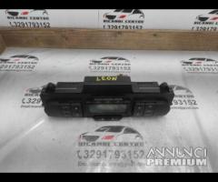 PANNELLO COMANDI CLIMA ARIA CONDIZIONATA SEAT LEON - 18