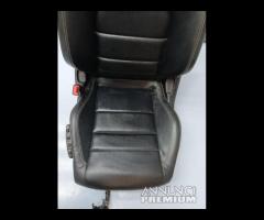 SEDIA ANTERIORE SINISTRO IN PELLE NERA MERCEDES W2