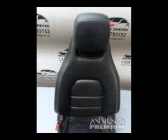 SEDIA ANTERIORE SINISTRO IN PELLE NERA MERCEDES W2 - 6