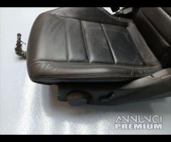 SEDIA ANTERIORE SINISTRO IN PELLE NERA MERCEDES W2 - 14