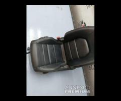SEDIA ANTERIORE SINISTRO IN PELLE NERA MERCEDES W2 - 17