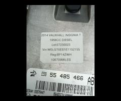 CENTRALINA MOTORE ECU OPEL INSIGNIA 2014 55485466 - 11