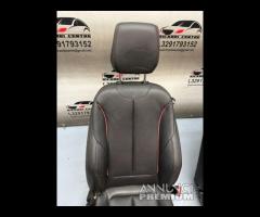 SEDILI ANTERIORI IN PELLE NERA BMW F20 2012 MSPORT