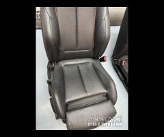 SEDILI ANTERIORI IN PELLE NERA BMW F20 2012 MSPORT - 6