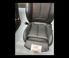 SEDILI ANTERIORI IN PELLE NERA BMW F20 2012 MSPORT - 9