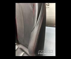 SEDILI ANTERIORI IN PELLE NERA BMW F20 2012 MSPORT - 10