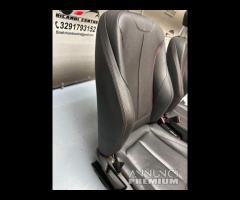 SEDILI ANTERIORI IN PELLE NERA BMW F20 2012 MSPORT - 17