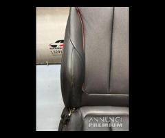 SEDILI ANTERIORI IN PELLE NERA BMW F20 2012 MSPORT - 18