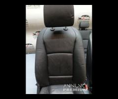 SET COMPLETO SEDILI IN PELLE NERA BMW SERIE 5 F10