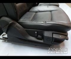 SET COMPLETO SEDILI IN PELLE NERA BMW SERIE 5 F10 - 11