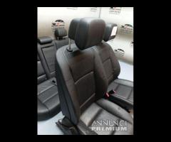SET COMPLETO SEDILI IN PELLE NERA BMW SERIE 5 F10 - 12