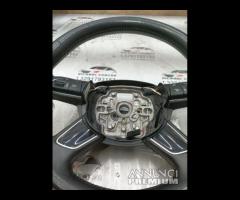 VOLANTE IN PELLE NERA MULTIFUNZIONE CON PALETTE AU - 6