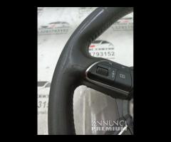 VOLANTE IN PELLE NERA MULTIFUNZIONE CON PALETTE AU - 9