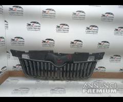 GRIGLIA PARAURTI ANTERIORE CENTRALE SKODA FABIA 20 - 10