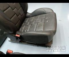 SET SEDILI IN PELLE NERA CITROEN DS5 2015 BERLINA - 12