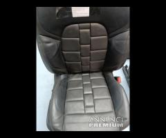SET SEDILI IN PELLE NERA CITROEN DS5 2015 BERLINA - 16