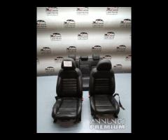 SET SEDILI IN PELLE NERA OPEL INSIGNIA