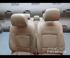 SEDILI IN PELLE BEIGE BMW SERIE 7 F01 2011 BERLINA