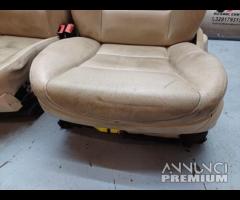 SEDILI IN PELLE BEIGE BMW SERIE 7 F01 2011 BERLINA - 8