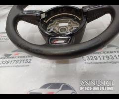 VOLANTE IN PELLE MULTIFUNZIONE AUDI A6 S LINE 2012 - 11
