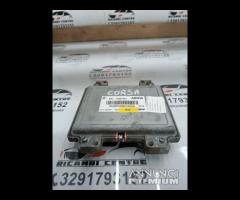 CENTRALINA MOTORE ECU OPEL CORSA SE 2006 B14XEL E8 - 6
