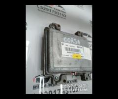 CENTRALINA MOTORE ECU OPEL CORSA SE 2006 B14XEL E8 - 7