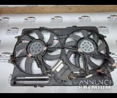 VENTOLA RAFFREDDAMENTO MOTORE+CENTRALINA RELE AUDI - 8