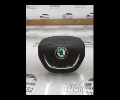 AIRBAG VOLANTE SKODA OCTAVIA II (1Z3) 1Z0880201AH - 7