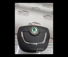 AIRBAG VOLANTE SKODA OCTAVIA II (1Z3) 1Z0880201AH - 9