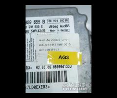 CENTRALINA AIRBAG AUDI A6 2006 S LINE 4F0959655B 4 - 8