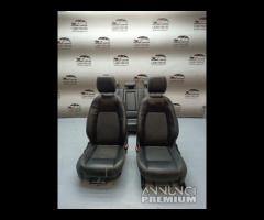 SET SEDILE IN PELLE NERA LAND ROVER DISCOVERY SPOR