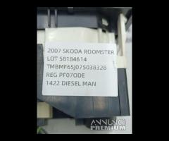 PANNELLO COMANDI CLIMA 2007 SKODA ROOMSTER /FABIA - 9