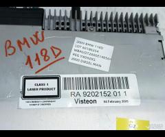 AUTORADIO BUSINESS CD 2009 BMW 1 E87 LCI 118D 6512 - 16