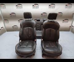 SET SEDILI IN PELLE NERA NISSAN JUKE I 2010-2014 H