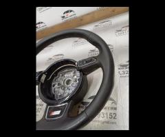 VOLANTE SPORTIVO MULTIFUNZIONE IN PELLE TRAFORATA - 8