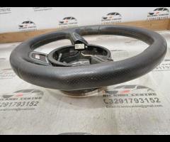 VOLANTE SPORTIVO MULTIFUNZIONE IN PELLE TRAFORATA - 9