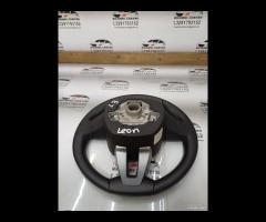 VOLANTE IN PELLE MULTIFUNZIONE SEAT LEON 2011 7N54 - 19