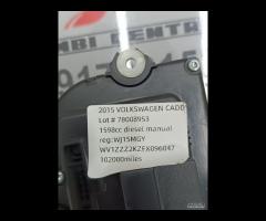 PANNELLO COMANDI CLIMA VOLKSWAGEN CADDY 2015 7N090 - 13