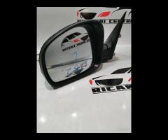 SPECCHIO SPECCHIETTO RETROVISORE SX SKODA FABIA 2 - 7