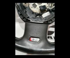 VOLANTE IN PELLE NERA  MULTIFUNZIONALE AUDI A6 4F0