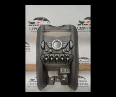 CONSOLE CENTRALE PANNELLO CLIMA MINI R55 LCI R56 L